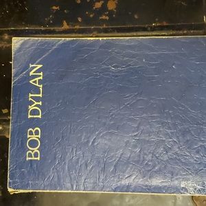 Vintage Bob Dylan chord and piano music book